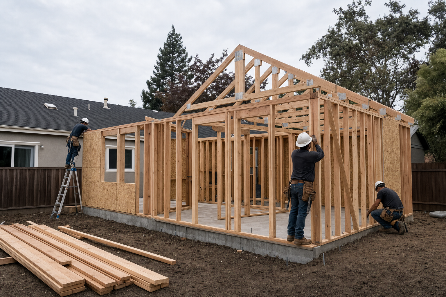 ADU Construction — Backyard cottages, garage conversions & JADUs